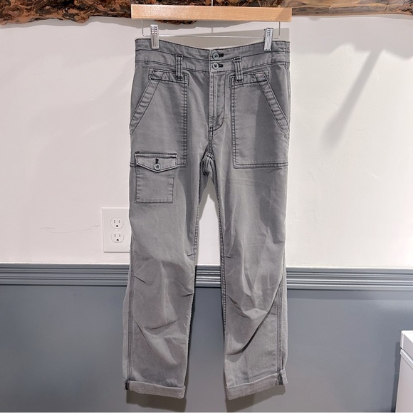 Anthropologie “The Wanderer” Pant Gray Cargo size 25 - Picture 3 of 14